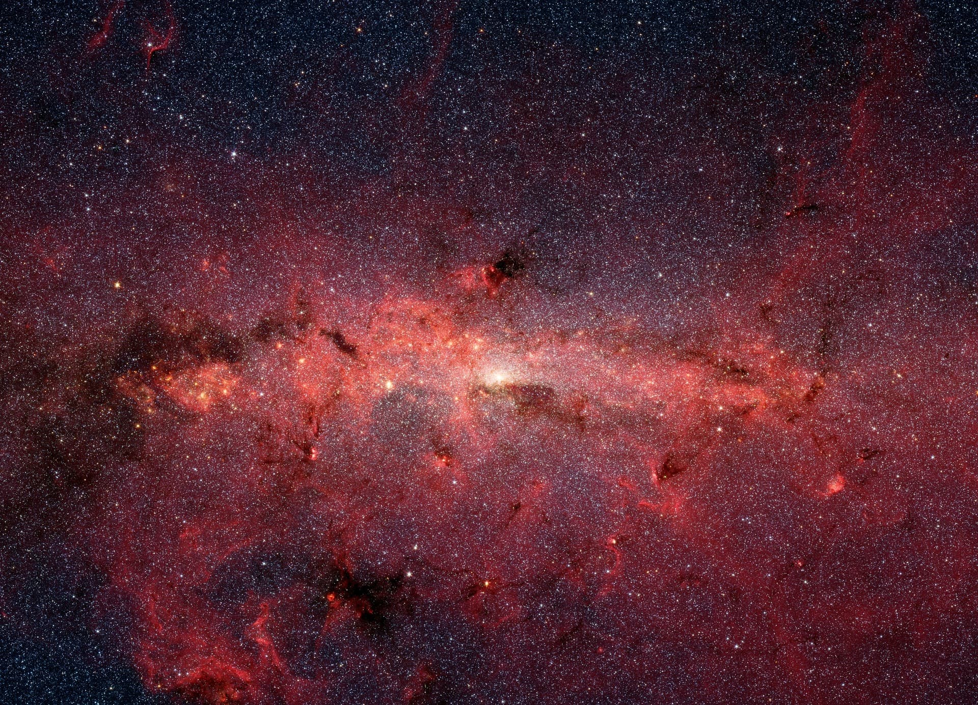 A photo of space