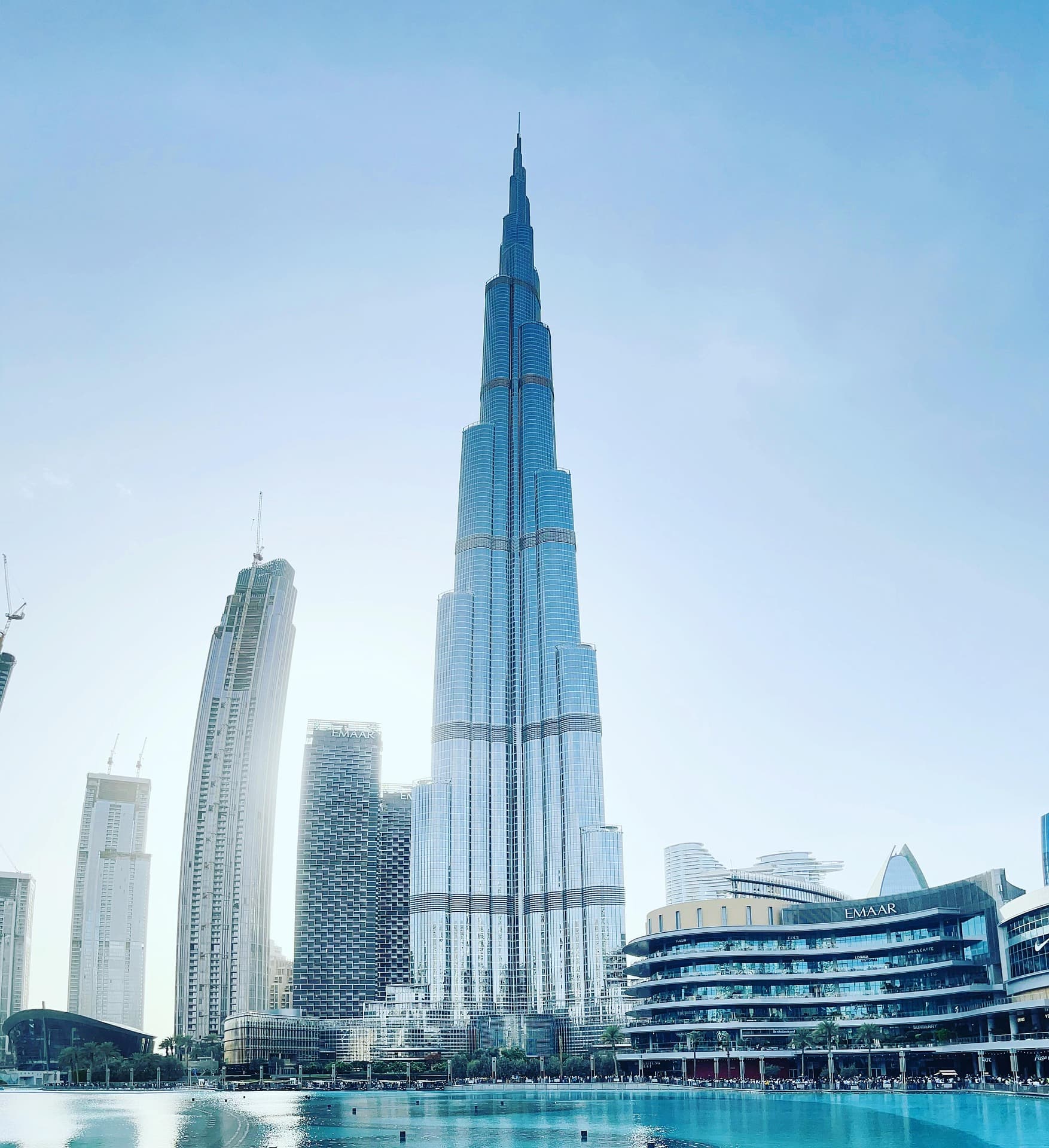 A photo of the UAE skyline